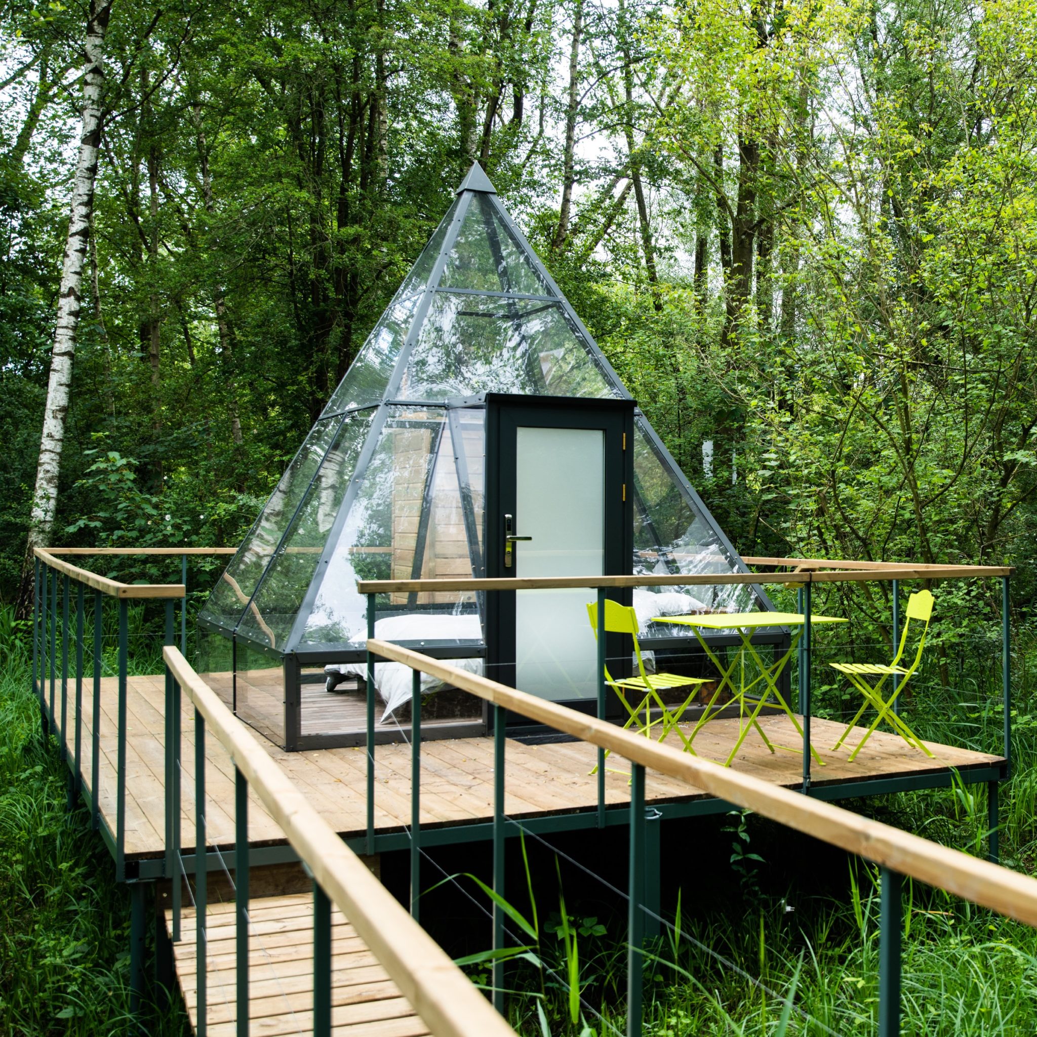 La Pyramide L'étang d'une pause